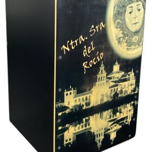 Cajón Flamenco Virgen del Rocío y Ermita de Noche
