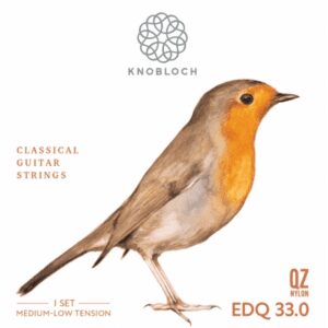 Knobloch Erithacus Nylon QZ Media/Baja EDQ 33.0 Juego de Cuerdas para Guitarra