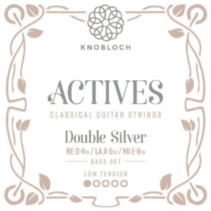 Juego de Bordones Knobloch 200 ADN Nylon SN. Tensión Baja para Guitarra