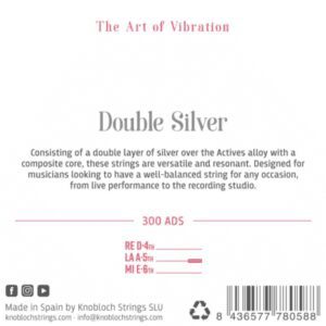 Juego de Bordones Knobloch 300 ADS Nylon SN. Tensión Media para Guitarra