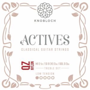 Juego de Primas Knobloch 200 AQZ Nylon QZ. Tensión Baja