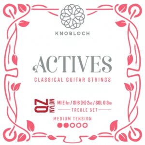 Juego de Primas Knobloch 300 AQZ Nylon QZ. Tensión Media