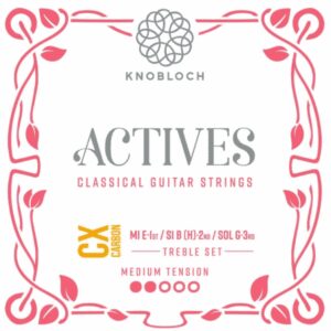 Juego de Primas Knobloch 300 ACX Carbon CX. Tensión Media