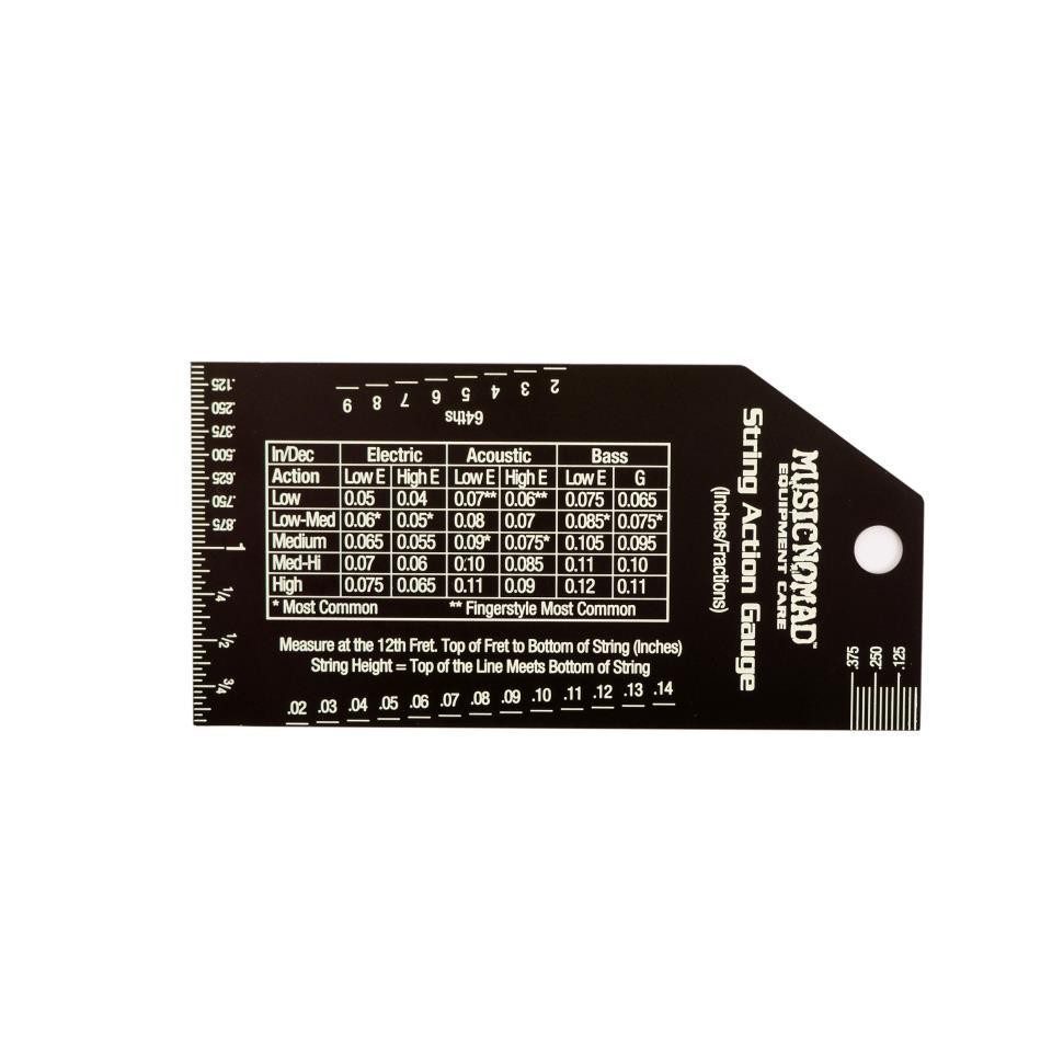 HERRAMIENTA PARA CALIBRAR ALTURA DE CUERDAS GUITARRA MUSICNOMAD MN602