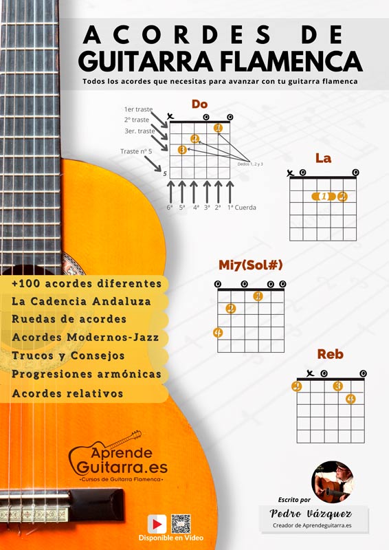 Curso de Acordes Avanzado de Guitarra Flamenca