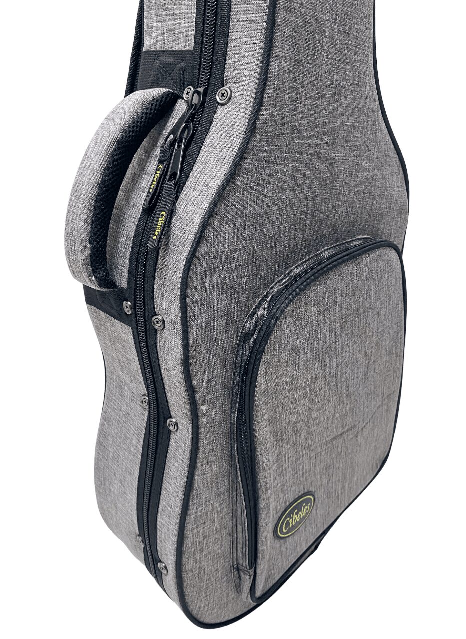 Estuche Foam Cibeles Gris Jaspeado para guitarra clásica y falmenca - Imagen 5
